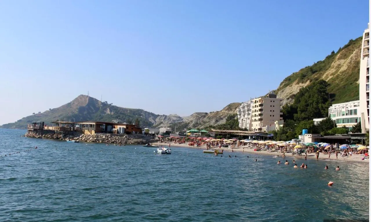 Durres Currila Sunset Beach Beaty